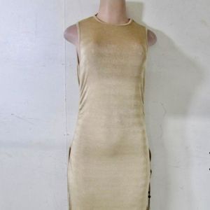 NWT golden tan max dress